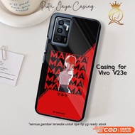 Case hp vivo v23e Casing vivo v23e Motif 04 CHAINSAWMAN Latest Casing Cool Cute Character Cute Anime