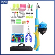 Labor-saving Fishing Rod Portable Telescopic Fishing Rod Set with Reel and Accessories for Beginners