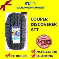 Cooper Discoverer Att Tyre tayar tire  (with installation) 265/65R17