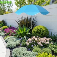 INSTORE Plant Umbrellas, Weatherproof Reusable Garden Shade Umbrella, Portable Adjustable Metal Stak