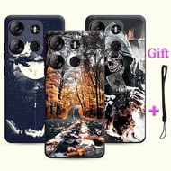 Tecno Pop 7 Pro BF7 Printed Case Cartoon Back Cover For Tecno Pop 7 Pro BF7 Soft Silicone TPU Case