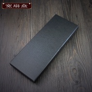 Muxi Black Fan Packaging Box 23cm Wide Fan Box Set Fan Folding Fan Packaging Box Female Fan Gift Box