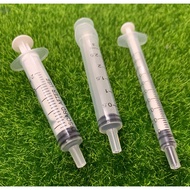[Three Little Pigs Pet Supplies] Feeding Utensils Syringe (1ml/2.5ml/3ml) Hairy Kids Hamster Medicin
