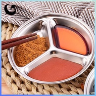 [FIREFLY1] 1pc Seasoning Dishes Stainless Steel Sauce Dishes Food Dipping Bowls OOO