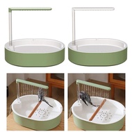 [mfnpqcn] Parrot Bird Bathtub Cage Accessory Bird Bathtub Shower Box with Pump Lovebird Shower Fount