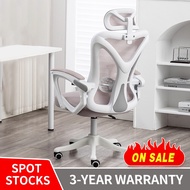 【READY STOCK】Office Chair Ergonomic Chair With Headrest  Gaming Chair Pink  Kerusi Gaming Ergonomic 