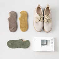 Unisex Anti Slip Invisible Socks Breathable Soft Cotton Stocking Men Women Low Cut Shoes Sneaker