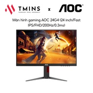 AOC 24G4 gaming monitor (24 inch/Fast IPS/FHD/200Hz/0.3ms) - Genuine product