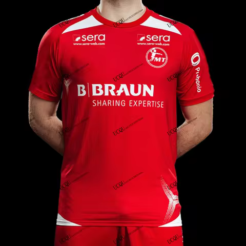 Melsungen Handball 2025-26 HBL New Arrival Germany Handball Jersey 3D Printed T-shirt Home Away Adul