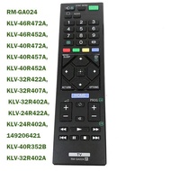 RM-GA024 ED054 New  TV Remote Control For SONY 149206421 HDTV LED LCD KLV-40R352B 32R402A