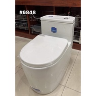 Uleya Toilet 6848 - Modern water closet / Water Saving / Dual flush /Soft Closing / Free Fittings