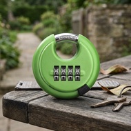 【GTTR】Water Resistant Digit Disc Combination Lock 7x7x0.95cm for Shed Garage Fence Useready stock