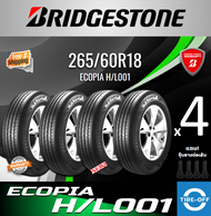 Bridgestone 265/60R18 ECOPIA H/L001 ยางใหม่ ผลิตปี2024 ราคาต่อ4เส้น สินค้ามีรับประกัน แถมจุ๊บลมยางต่