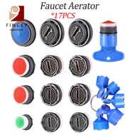 【SG】17PCS Faucet Cache Aerators with Faucet Aerator Key Removal Wrench Water Saving Flow Restrictor 