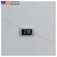 10PCS Taiwan-Grade 27R ±5%, 0805 SMD Resistor (270)