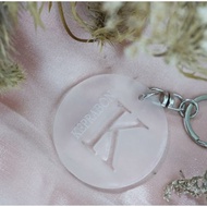 GANTUNGAN INITIAL KEYCHAIN INITIAL KEY CHAIN/ INITIAL KEYRING/ INITIAL KEYCHAIN LETTER KEYCHAIN CUST