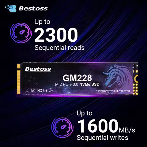 Bestoss SSD M2 NVMe Gen3 512GB 256GB 1TB 2TB SSD M.2 2280 PCIe 3.0 Hard Drive Disk Internal Solid St