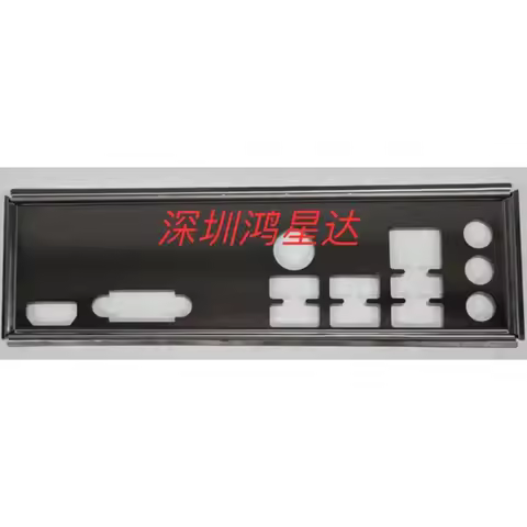 I/O IO Shield Back Plate Blank for MSI PRO H610M-B DDR4 H510M-A PRO B460M-APRO Motherboard Bezel Blo