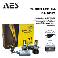 Turbo Headlight H4 LED 24 VOLT