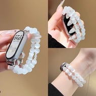 Beaded Strap for Apple Watch Ultra Series 10 9 8 Xiaomi Band 10/9/8 pro NFC Huawei 10/9/8 Stylish Br