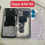 Oppo A2X / A2M / A59 5G case set with cam glass and sim slot