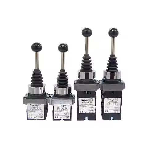 4 Position Cross Rocker Switch 4NO XD2-PA14 XD2PA24 Joystick Controllers 2 Position Rocker Switch 2N