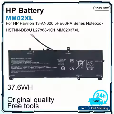 New MM02XL Laptop Battery For HP Stream 11-AK 11-AK012DX 14-CB 14-CB164WM 13-AN000 5HE66PA HSTNN-DB8