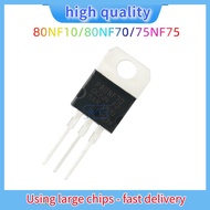 10PCS Brand New 80NF10 80NF70 75NF75 MOSFET STP80NF10 STP80NF70 STP75NF75NF75 Transistor P80NF10 P80