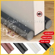 95*10cm Waterproof Seal Strip Draught Excluder Stopper Door Bottom Guard Double Silicone Rubber Seal