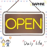 DAPHNE LED Neon Sign, Window Sign Decorative Light Neon Sign, Durable Dimmable Business Sign USB Pow
