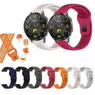 For Huawei Watch GT 6 5 4 3 2 GT2Pro GT2E GT3Pro GT5Pro GT6Pro Breathable silicone strap wristband