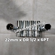 MATA 22 mm JETJO LONG SOCKET BIT, socket handle, socket handle