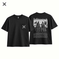 VOXLUX.ID TOLERANCE KING BALDWIN IV AND WRONG SPIRITUAL CASUAL T-SHIRT - UNISEX REGULAR FIT POCKET