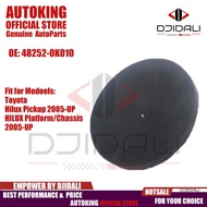 Silencer Rear Spring Steel Plate Buffer Rubber Silencer For Toyota Hilux VIGO KUN25 2005-UP 48252-0K