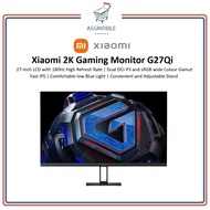 Xiaomi 2K Gaming Monitor G27Qi (180Hz | 27-inch LCD | FreeSync | 1ms Response | DP*2+HDMI*2) 1 Year 