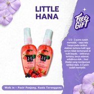 LITTLE HANA HAIR SERUM [Lebat & Panjang Rambut Si Manja] | PELEBAT RAMBUT BAYI | MINYAK RAMBUT BAYI 