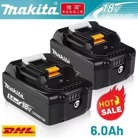 100% Original Makita Battery 18V 9Ah/6Ah/5Ah Rechargeable Battery Power Tool BL1830 BL1840 BL1850 BL