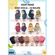 READYSTOCK‼️TUDUNG SOUK BUDAK 👧🏻 TUDUNG SOUK BCF BUDAK. SOUK MINIE BCF