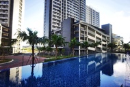 Pangsapuri 100 m² dengan 2 bilik tidur dan 2 bilik mandi peribadi di Bangi (COZY Condo &amp; Infinity Pool @ Bangi Wonderland)