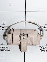 💖Vivienne Westwood 西太后  奶茶色小羊皮蝴蝶結腋下包 單肩包