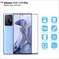 LAYAR TEMPERED GLASS Protector Xiaomi 11T/11T Pro Full Cover Screen Protector