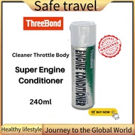 Ejen pencucian kereta ♡Threebond Super Engine Conditioner for Petrol Engine Cleaner Throttle Body 240ml✹