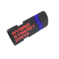 HYBRID SYNERGY DRIVE 3D Metal Chrome Car Fender Side Emblem Badge Sticker for Universal Cars Moto Bike Decorative Accessories