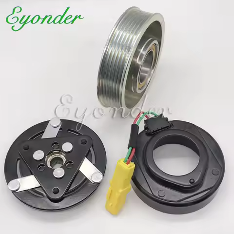 A/C AC Cooling Compressor Clutch Pulley Sanden SD6V12 for MINI ONE COOPER R55 R56 R57 R58 R59 2010- 