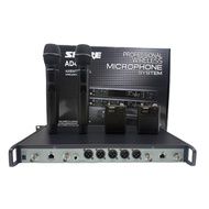 SHURE AD4Q/KSM9 Digital Four-Channel Wireless Receiver with Redundant DC Power Input