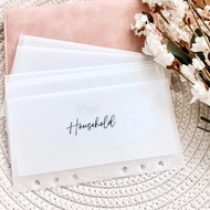 Customizable  A6 Cash Envelopes – Ideal for Envelope Method, Cash Stuffing Budget Binder