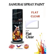 [SAMURAI] SPRAY PAINT F1* Flat Clear