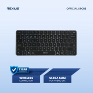 Rexus KL150 Keyboard Office Wireless Low-Profile - 75% Layout Ultra slim Design