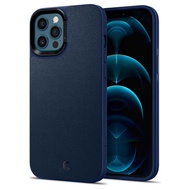 Ốp Spigen Cyrill iPhone 12 Pro Max Sub Brand Leather Brick Navy