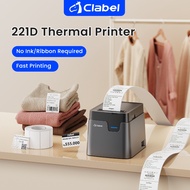 CLABEL 221D/321D Bluetooth+USB Thermal Label Printer - High-Speed Barcode & Multipurpose Printing fo